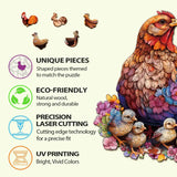 3D Wooden Animal Puzzle for Adults & Teens – Laser-Cut Brain Teaser Game