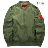 Men’s Casual Zip-Up Jacket – Lightweight or Thick Style for Spring & Fall
