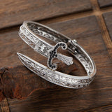 Geometric Unisex Cuff Bracelet – Modern Edge with Timeless Appeal