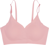 Seamless Wireless Push-Up Bra with Ice Silk Comfort
