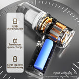 120W Cordless Vacuum Cleaner - 98800Pa Wet/Dry Handheld for Car & Home