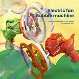 Dinosaur Bubble Gun Toy – 2-in-1 Electric Bubble Blower for Kids Outdoor Play