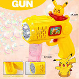 Cartoon Bubble Gun for Kids – Fun, Spill-Proof, Flashing Bubble Blower Toy