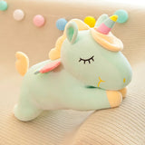Rainbow Unicorn Plush Toy - Soft Stuffed Animal Pillow for Girls & Adults