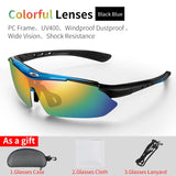 Gafas de sol para ciclismo de alto rendimiento: protección UV400 y comodidad ligera