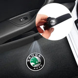 Skoda LED Door Projector Lights - HD Welcome Logo Lights for Octavia, Kodiaq, Superb & More