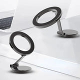Soporte magnético para teléfono de coche: soporte giratorio de 360° para tablero de instrumentos para conducción con manos libres