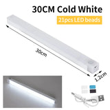 Luz nocturna con sensor de movimiento inteligente, luz LED recargable inalámbrica para armario de cocina, dormitorio, lámpara de noche, decoración de habitación