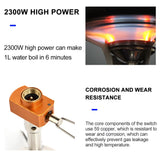 Mini Propane Camping Stove for Outdoor Cooking & Hiking