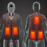 Unisex USB Heated Vest – Thick, Windproof, Sleeveless Thermal Waistcoat for Winter