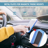 Kit de placa de metal de repuesto universal con soporte magnético para teléfono móvil con adhesivo para Xiaomi