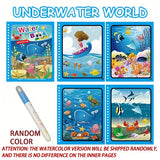Magic Water Drawing Book for Kids – Reusable Montessori Sensory Toy