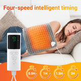 Adjustable Electric Heating Pad Belt – Soft Microplush Warmer for Back, Waist & Abdomen Relief