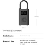 Portable Digital Air Pump with USB-C & 150 PSI Pressure Control