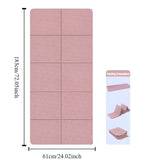 Foldable TPE Yoga Mat – Double-Sided Non-Slip, Portable & Eco-Friendly for Travel & Home Workouts