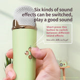 Portable Karaoke Bluetooth Speaker with Wireless Microphone – FM Radio & Voice Effects