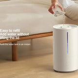 4L Ultrasonic Humidifier – Ultra-Quiet, Antibacterial, 30-Hour Runtime