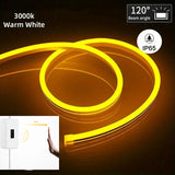 USB LED Neon Light Strip – Waterproof, Flexible, Motion Sensor Dimmer, Home & Outdoor Decor