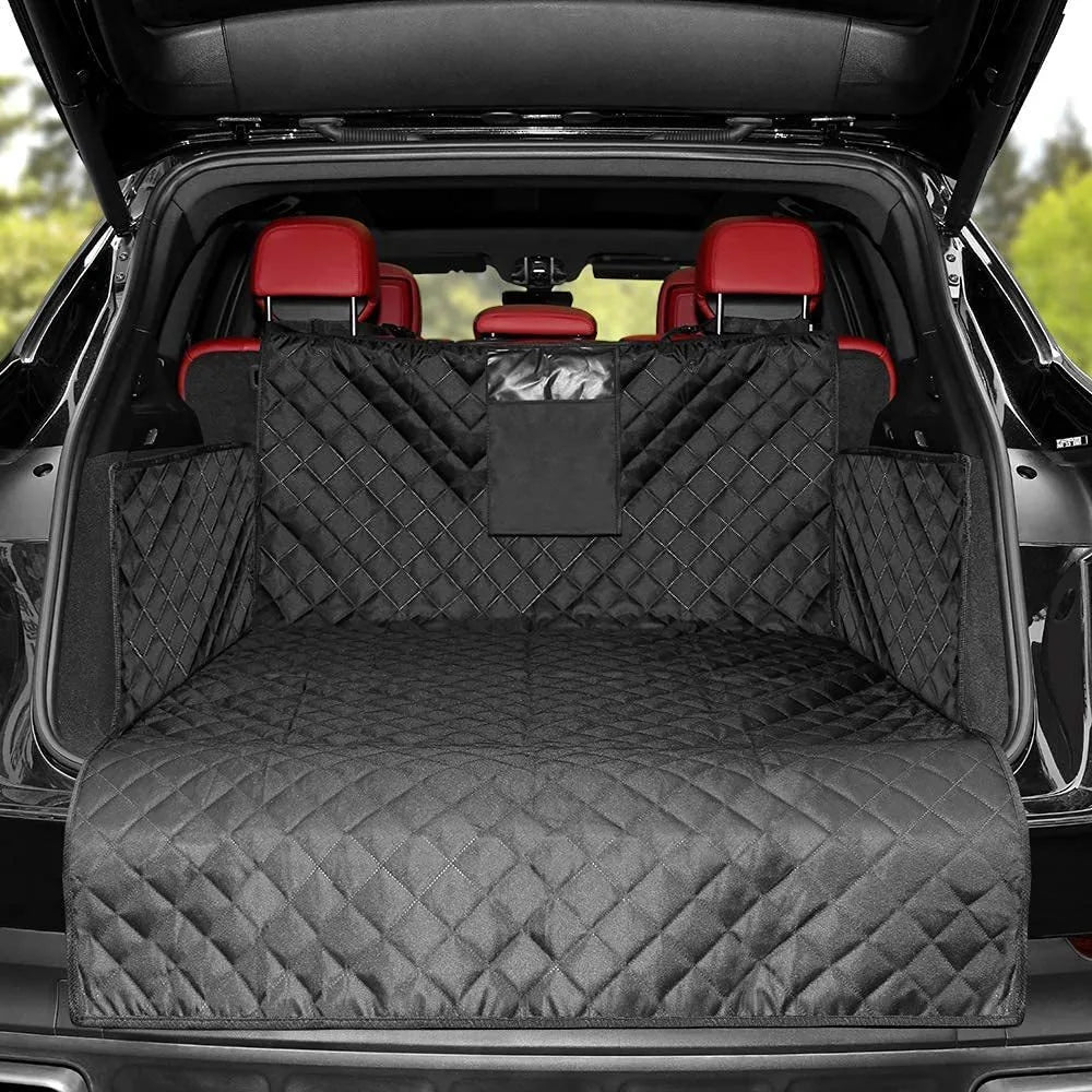 Waterproof Dog Car Trunk Cover – Universal SUV Cargo Liner for Pet Travel Protection