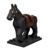 Medieval Knight & Animal Building Block Set - Compatible with Major Brands