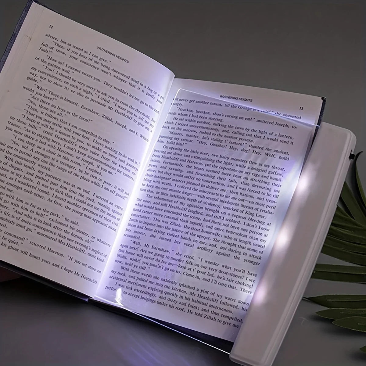 LED Flat Panel Book Light for Night Reading
