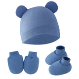 Adorable Newborn Baby Hat, Gloves & Socks Set – Perfect Gift for Infants & Photography Props