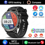 2025 AMOLED Smart Watch with Bluetooth Calling - GPS, NFC & Health Monitoring
