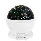 Rotating Star and Moon Night Light Projector for Kids’ Bedroom
