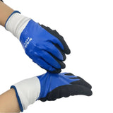 Blue Electrician Insulating Gloves – 400V Voltage Resistant, Touch Screen Compatible