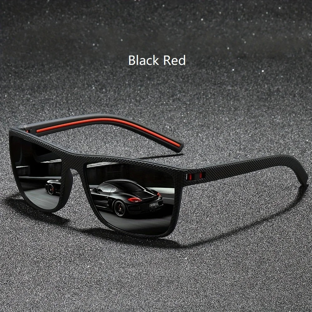 Vintage Square Polarized Sunglasses – UV400 Protection, Fashion Nail Design, Unisex Luxury Shades