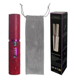 Cordless 2-in-1 Hair Curler and Straightener with Adjustable Heat & LED Display