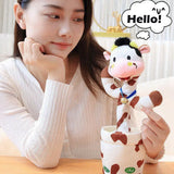 Dancing Rabbit & Cow Interactive Musical Plush Toy