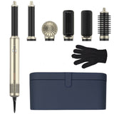 6-in-1 Professional Hair Styler – Air Wrap Curling Iron, Hot Air Brush & Hair Dryer with Infrared Heating & Anion Technology