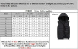 Men’s Sleeveless Puffer Vest – Warm, Hooded, Casual Slim Fit Outerwear for Winter