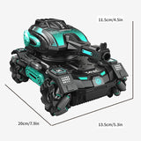 RC Spray Stunt Car – Tanque de waterpolo con control remoto de 2,4 G y acción 4WD