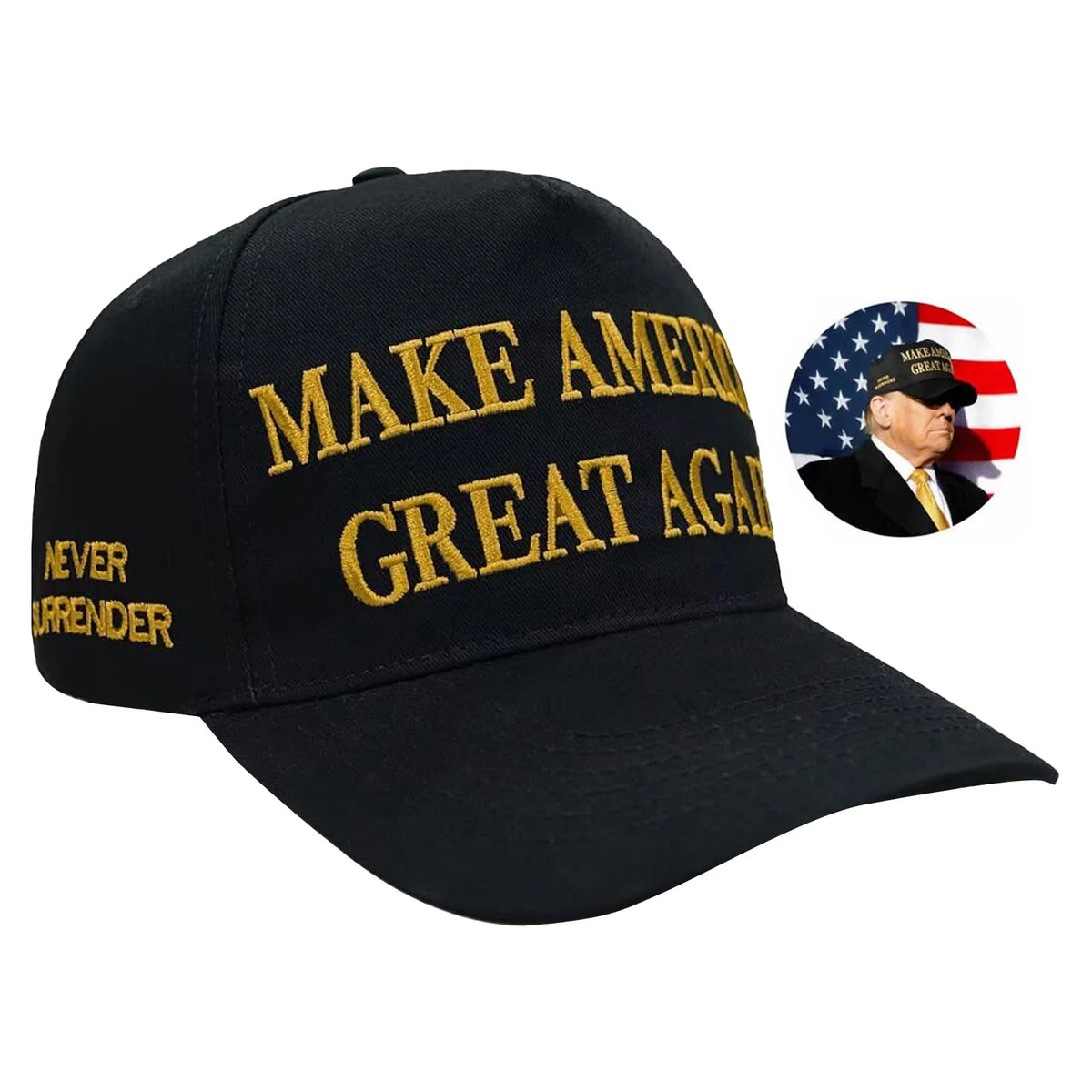 Adjustable Cotton Baseball Cap with Letter Embroidery for Men & Women