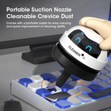 Mini USB Desk Vacuum Cleaner – Cute Robot Design for Home & Office Cleaning