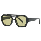 Irregular Square Sunglasses – Trendy Retro Fashion Shades for Women