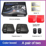Angel Wings LED Car Door Lights – Wireless Projector Atmosphere Lighting (2PCS)