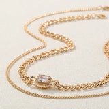 Elegante collar con colgante de mariposa y corazón con letras doradas de doble capa para mujer: regalo de joyería perfecto para bodas y fiestas