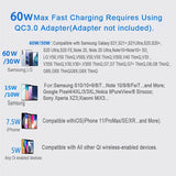 Ultra-Slim Fast Wireless Charger Pad with LED Indicator & Type-C Cable – 30W High-Speed Charging for iPhone, Samsung & Qi Devices