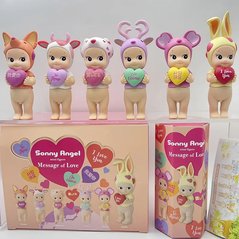Sonny Angel Message of Love Series Blind Box - 8-9.5cm Kawaii Collectible Figures