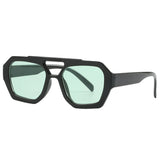 Irregular Square Sunglasses – Trendy Retro Fashion Shades for Women