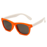 Gafas de sol clásicas de silicona para niños: protección UV400 para niños y niñas