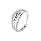 Trendy Geometric Spinner Ring for Women – Fashion Statement Cocktail Jewelry