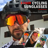 X-TIGER Cycling Sunglasses – Lightweight, UV Protection, Multi-Lens Sports Eyewear for Men & Women