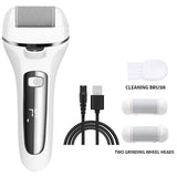 Electric Pedicure Foot File - Rechargeable Callus Remover for Heels