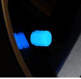 Glow-in-the-Dark Tire Valve Caps – Fluorescent Caps for Cars, Motorcycles & Bicycles