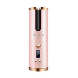 Wireless Automatic Hair Curler with Adjustable Heat & Timer Settings