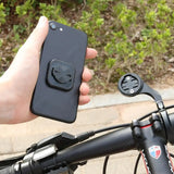 Bicycle Phone Mount Sticker Adapter for Garmin – Secure Adhesive Back Button Holder for Bike Racks